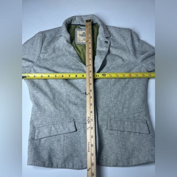 Time Out Women’s Wool Blend Blazer Size 38 EU/ 6 US Lined - Picture 12 of 14